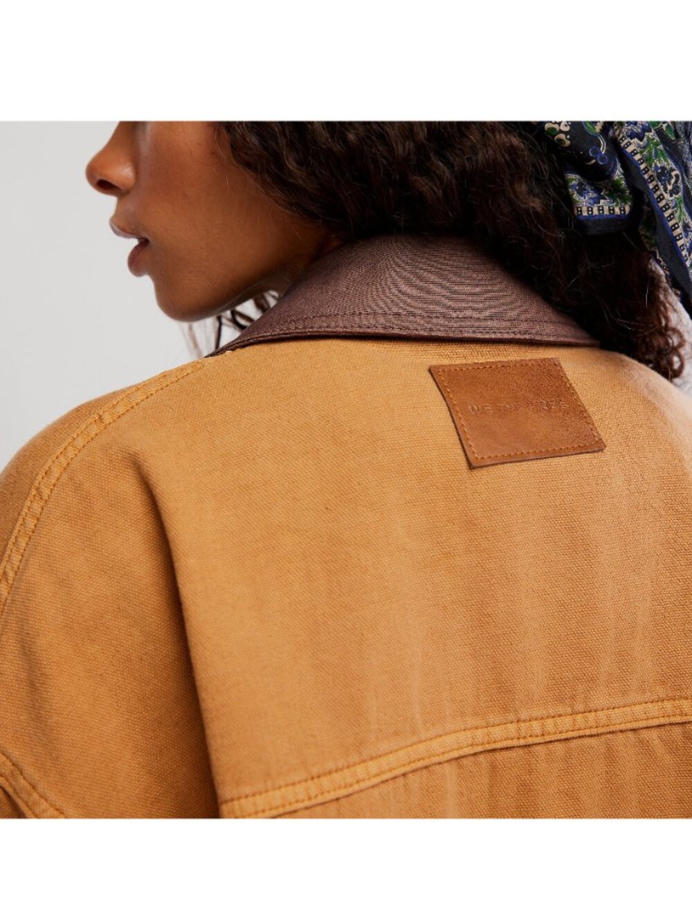 FREE PEOPLE We The Free Lemon Denim Jacket/ Meerkat - Picture 4 of 8